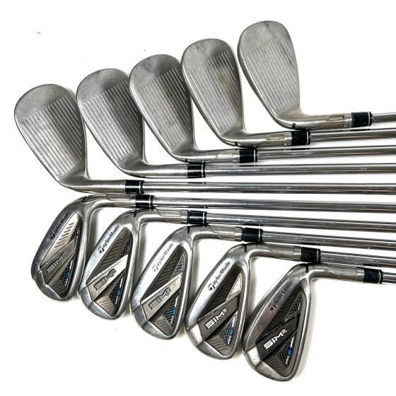 Taylormade SIM 2 Max Irons / 4-LW / KBS Max MT 85 Regular Flex