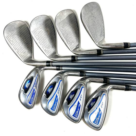 Cobra King FP Irons / 5-GW+SW / Aldila NV HL 50 Ladies Flex