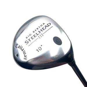 Callaway Big Bertha Steelhead 3 Driver / 10 Degree / System 3 Stiff Flex