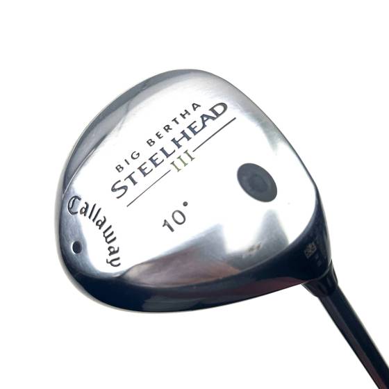 Callaway Big Bertha Steelhead 3 Driver / 10 Degree / System 3 Stiff Flex