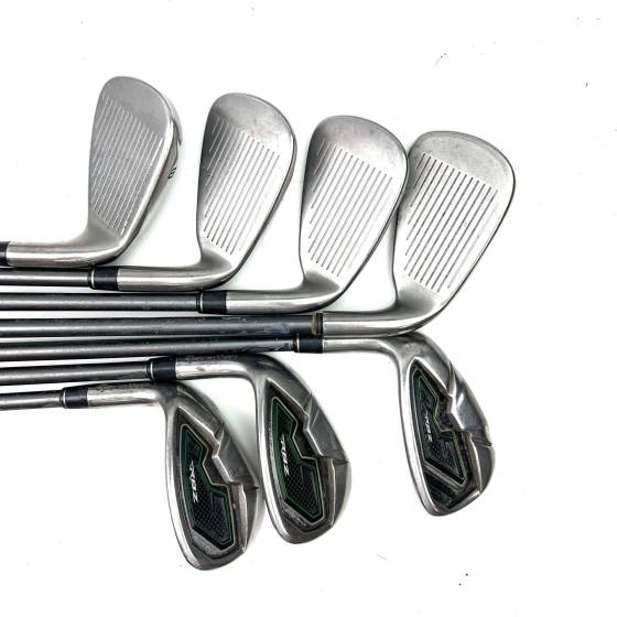 Left Handed Taylormade RBZ Irons / 5-9 + AW + SW / Matrix Ozik Senior Flex