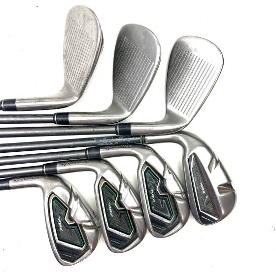 Left Handed Taylormade RBZ Irons / 5-9 + AW + SW / Matrix Ozik Senior Flex