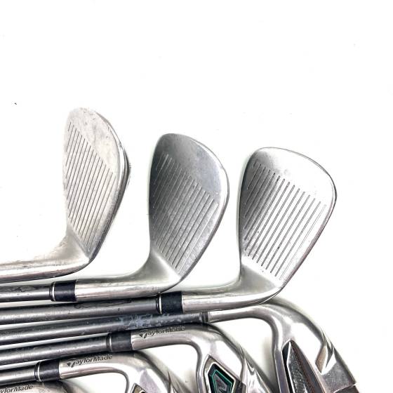 Left Handed Taylormade RBZ Irons / 5-9 + AW + SW / Matrix Ozik Senior Flex