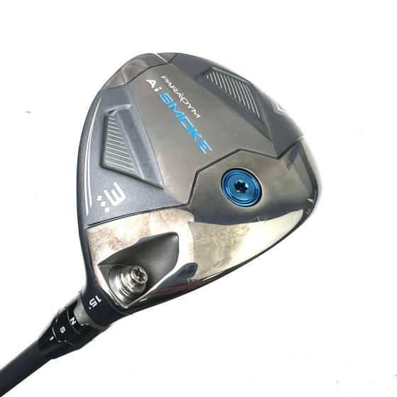 Callaway Paradym AI Smoke Triple Diamond 3 Wood / 15 Degree / Tensei AV Series 65 Stiff Flex