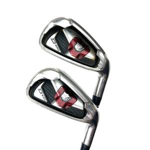 Wilson Staff D100 Irons / 5-SW / SL85 Ultralite Uniflex