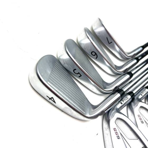 Ping S55 Irons / 4-PW / Dynamic Gold R300 Regular Flex
