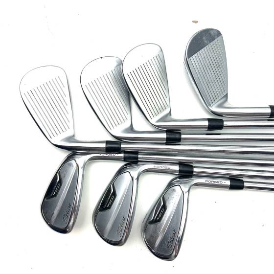 Titleist T200 2021 Irons / 5-PW+48 / AMT Tour White S300 Stiff Flex