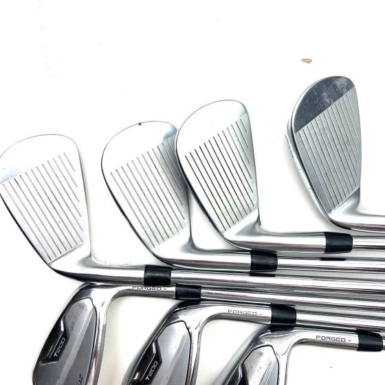 Titleist T200 2021 Irons / 5-PW+48 / AMT Tour White S300 Stiff Flex