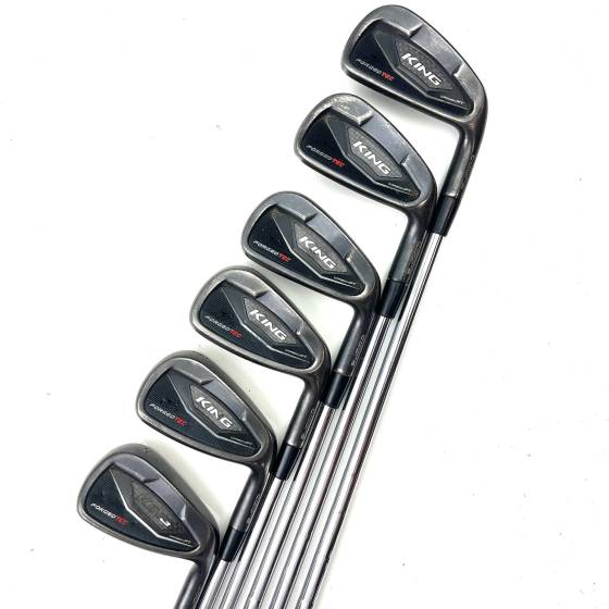 Cobra King Forged Tec 2018 Irons / 5-PW / KBS Tour 120 Regular Flex