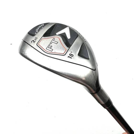 Left Handed Callaway FT 2 Hybrid / 18 Degree / Fujikura Fit-On Stiff Flex