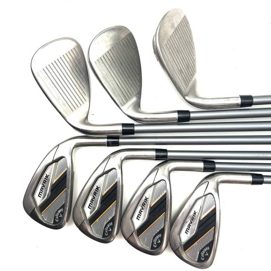 Callaway Mavrik Irons / 5-SW / Catalyst 65 Regular Flex