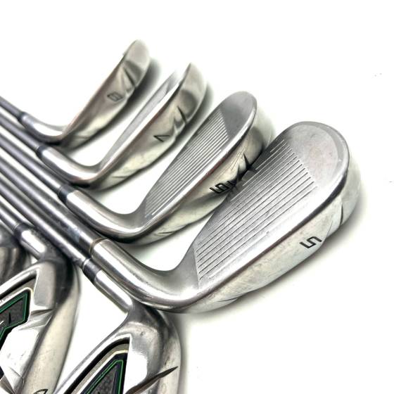Left Handed Taylormade RBZ Irons / 5-9 + AW + SW / Matrix Ozik Senior Flex