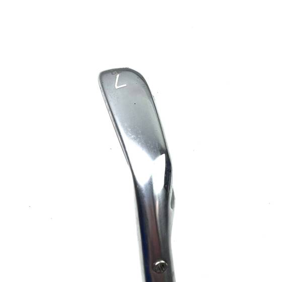 DEMO Left-Handed Mizuno JPX 923 Forged 7 Iron / 30 Degree / KBS Tour C-Taper 105 Regular Flex