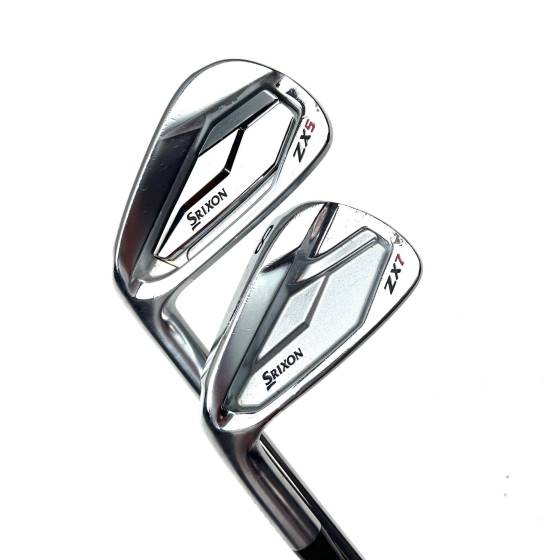 Left Handed Srixon ZX5/ ZX7 Combo Irons / 5-PW / N.S. Pro Regular Flex