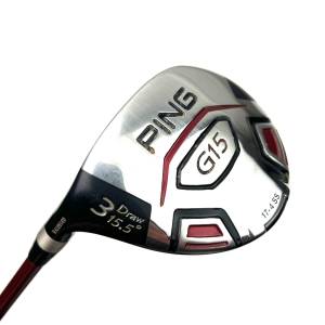 Left Handed Ping G15 3 Wood / 15.5 Degree / TFC 149 Regular Flex