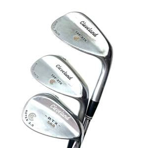 Cleveland RTX 588 Wedge Set / 50, 54, 60 Degree / Dynamic Gold Wedge Flex