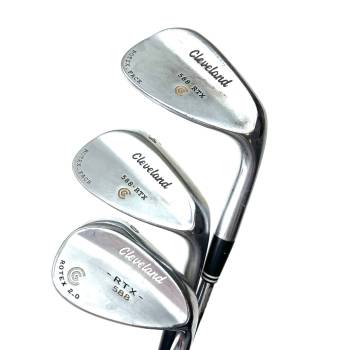 Cleveland RTX 588 Wedge Set / 50, 54, 60 Degree / Dynamic Gold Wedge Flex