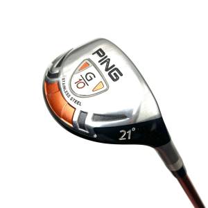 Ping G10 3 Hybrid / 21 Degree / TFC 129 Regular Flex