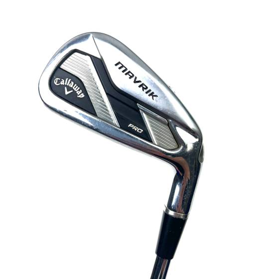 DEMO Callaway Mavrik Pro 7 Iron / 30.5 Degree / True Temper XP 105 X100 X-Stiff Flex