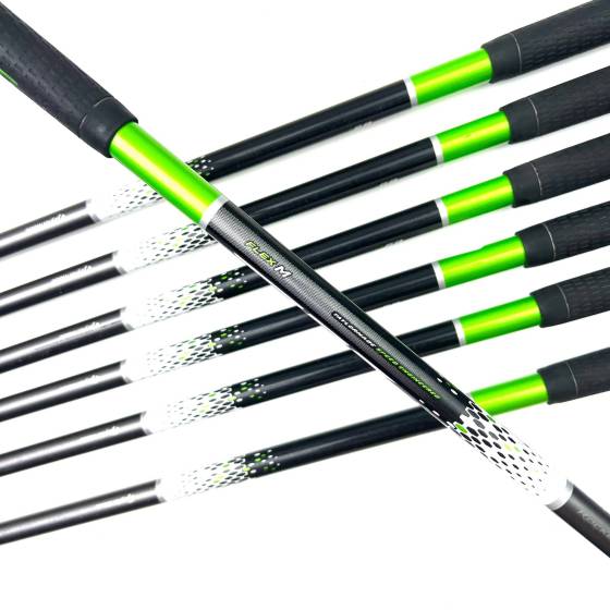Left Handed Taylormade RBZ Irons / 5-9 + AW + SW / Matrix Ozik Senior Flex