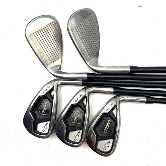 Callaway Rogue ST Max OS Irons / 6-PW / Cypher 50 Senior Flex