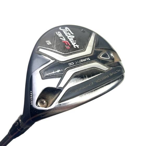 Titleist 917F3 3 Wood / 15 Degree / Aldila Rogue Mx 75 Stiff Flex