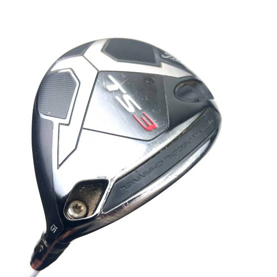 Titleist TS3 3 Wood / 15 Degree / Evenflow T100 X-Stiff Flex