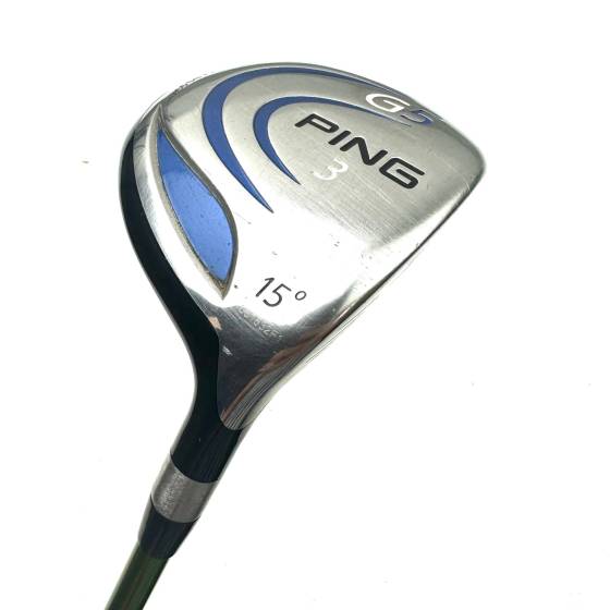 Ping G5 3 Wood / 15 Degree / Aldila NV 75 Stiff Flex