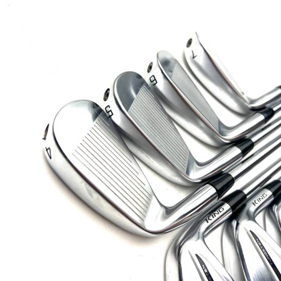 Cobra King Forged Tec-X Irons / 4-PW+GW / KBS Tour Lite Stiff Flex