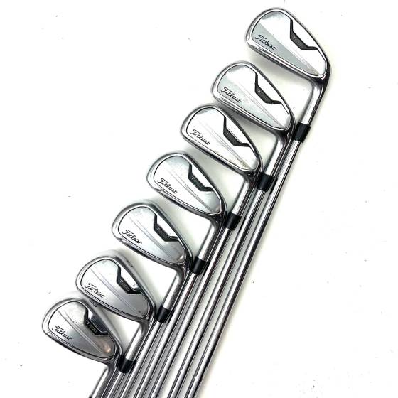 Titleist T200 2021 Irons / 5-PW+48 / AMT Tour White S300 Stiff Flex