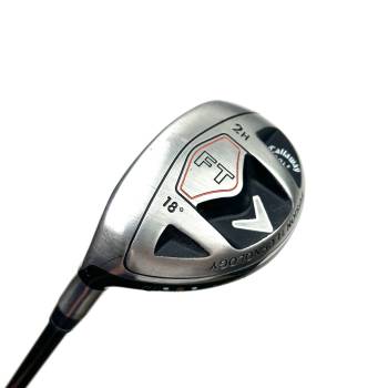 Left Handed Callaway FT 2 Hybrid / 18 Degree / Fujikura Fit-On Stiff Flex