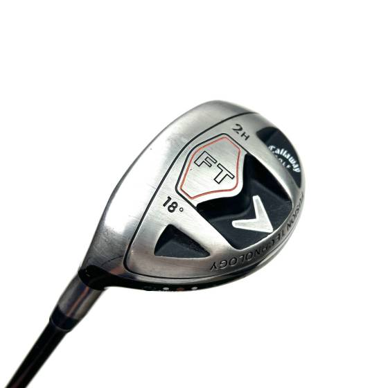 Left Handed Callaway FT 2 Hybrid / 18 Degree / Fujikura Fit-On Stiff Flex