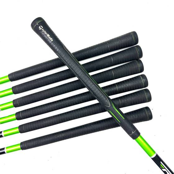 Left Handed Taylormade RBZ Irons / 5-9 + AW + SW / Matrix Ozik Senior Flex
