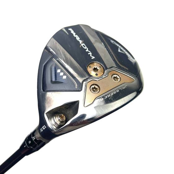 Callaway Paradym Triple Diamond 3+ Wood / 13.5 Degree / Kai’li White 70 X-Stiff Flex