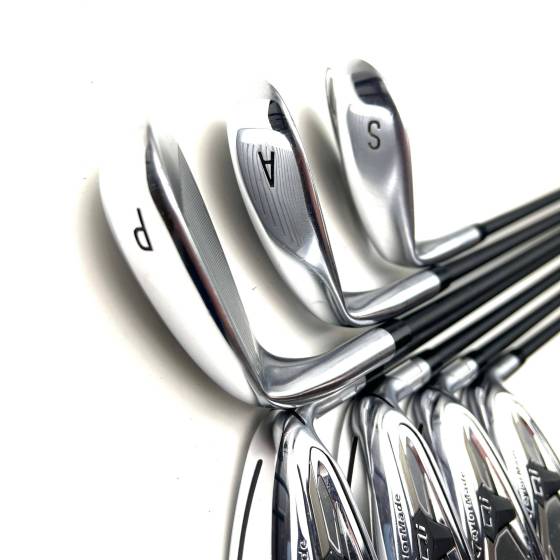 Taylormade QI Max HL Irons / 6-SW+AW / Reax 50 Senior Flex