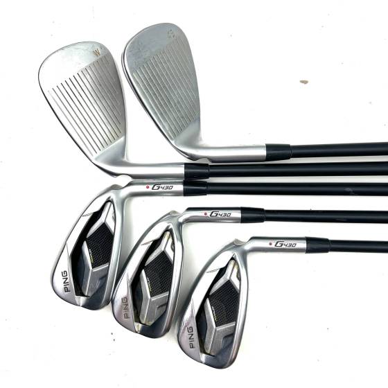 Ping G430 Irons / 7-PW + 45 Degree / Alta CB AWT Regular Flex