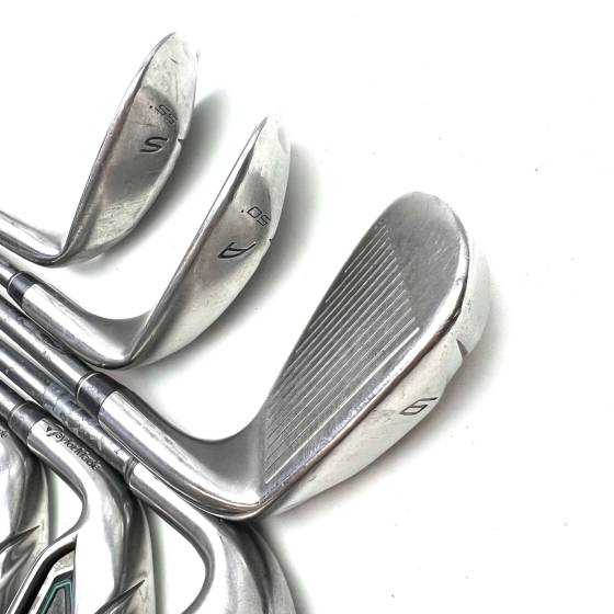 Left Handed Taylormade RBZ Irons / 5-9 + AW + SW / Matrix Ozik Senior Flex