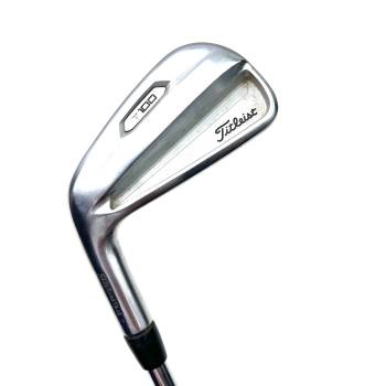 Left Handed Titleist T100 2021 7 Iron / 34 Degree / Oban Stiff Flex