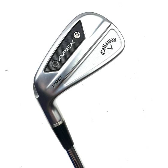 DEMO Left Handed Callaway Apex Pro 7 Iron / 33 Degree / Elevate MPH 85 Regular Flex