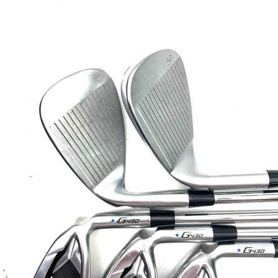 Ping G430 Irons / 7-PW + 50 Degree / AWT 2.0 Stiff Flex