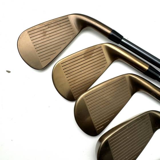Left Handed Titleist T250/T350 Oil Can Irons / 5-9 / MMT 65 Regular Flex