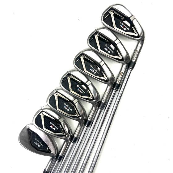 Taylormade M4 Irons / 5-PW + SW / KBS Tour Regular Flex