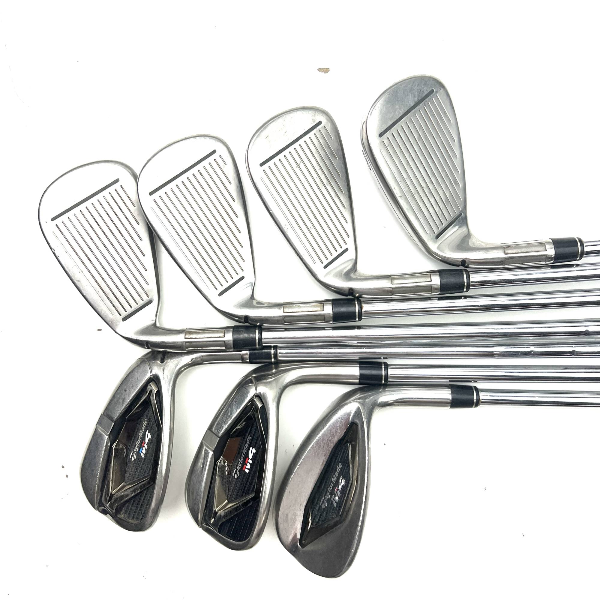 TaylorMade M4 ゴルフクラブセット Taylormade M4 Irons / 5-PW + SW / KBS Tour Regular Flex