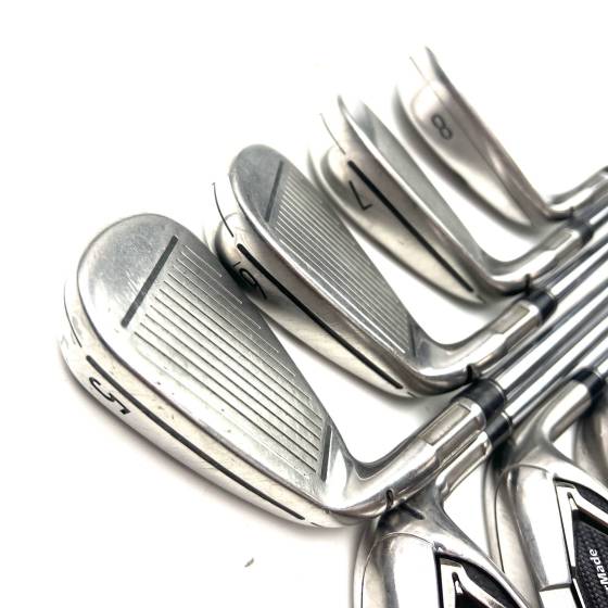 Taylormade M4 Irons / 5-PW + SW / KBS Tour Regular Flex