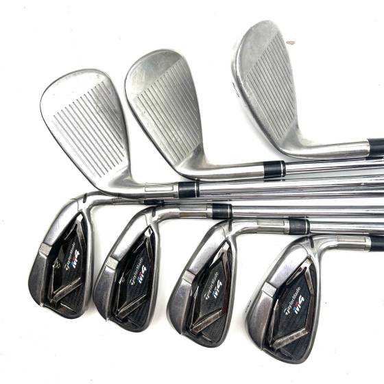 Taylormade M4 Irons / 5-PW + SW / KBS Tour Regular Flex