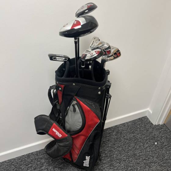 Left Handed Wilson Profile 10 Piece Set / Regular Flex