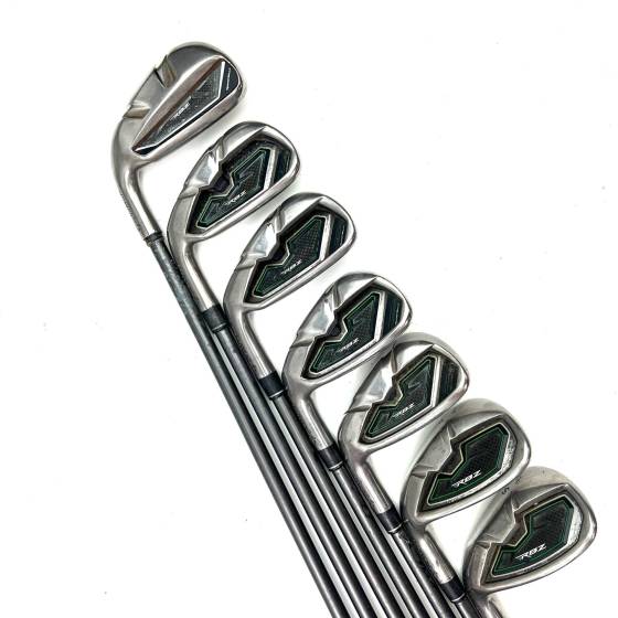 Left Handed Taylormade RBZ Irons / 5-9 + AW + SW / Matrix Ozik Senior Flex