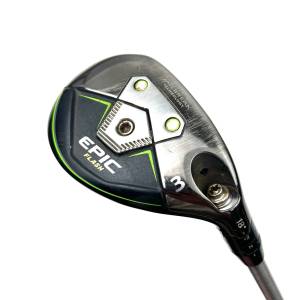 Callaway Epic Flash 3 Hybrid / 18 Degree / Steelfiber 75 Regular Flex