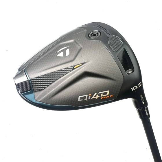 Taylormade QI4D Max Driver / 10.5 Degree / REAX 50 Regular Flex