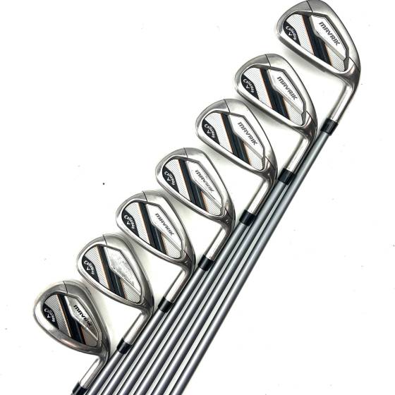 Callaway Mavrik Irons / 5-SW / Catalyst 65 Regular Flex